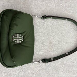 Tory Burch Olive Green Shoulder Bag